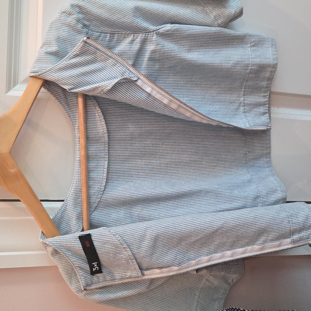 Blue Striped Top - Picture 3 of 3
